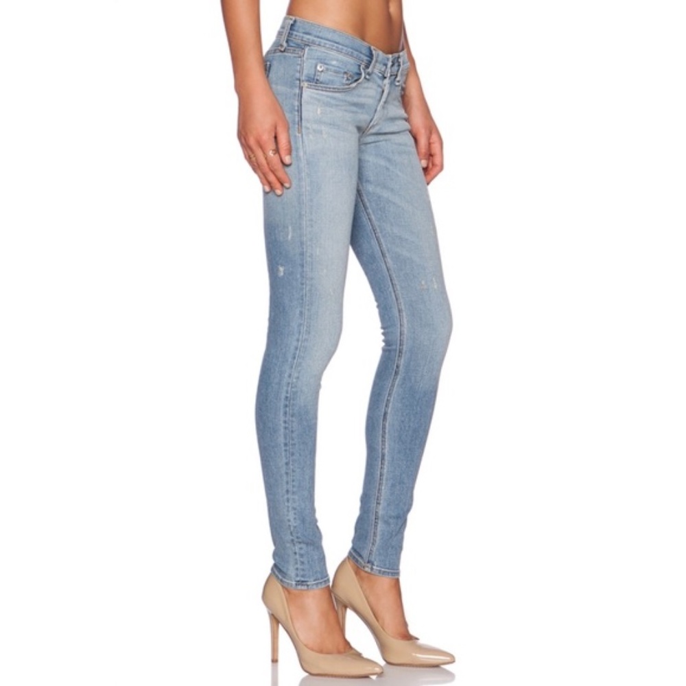 Rag & Bone | Cate Mid Rise Skinny Jeans in Harbour Sz. 28